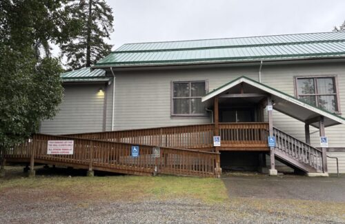 main hall service entrance